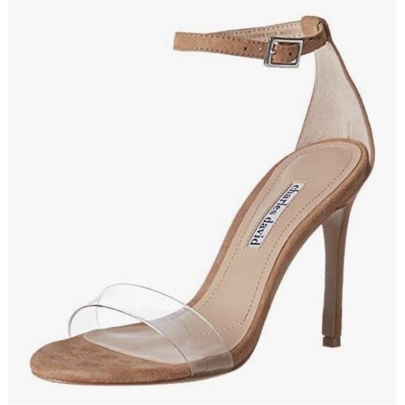NWB Charles David Women’s Carla Pump Suede Clear Size 7.5 M Sexy, Gorgeous Heels - Picture 13 of 13